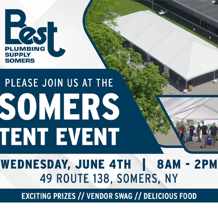 Join us for the Somers Trade Tent Event, on, June 04th! This is your chance to meet and mingle with top vendors, score awesome swag, and take home exciting prizes.